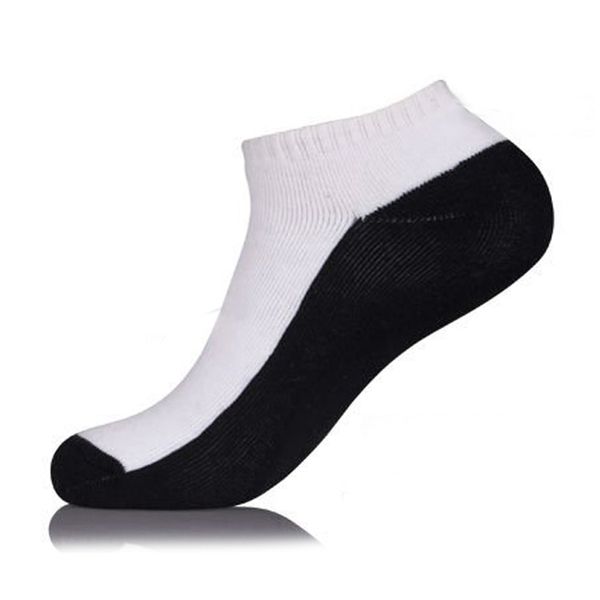 black sole white socks, Support custom & private label - Kaite socks