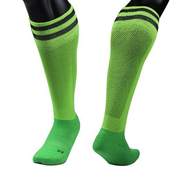 Neon Green Softball Socks 1 