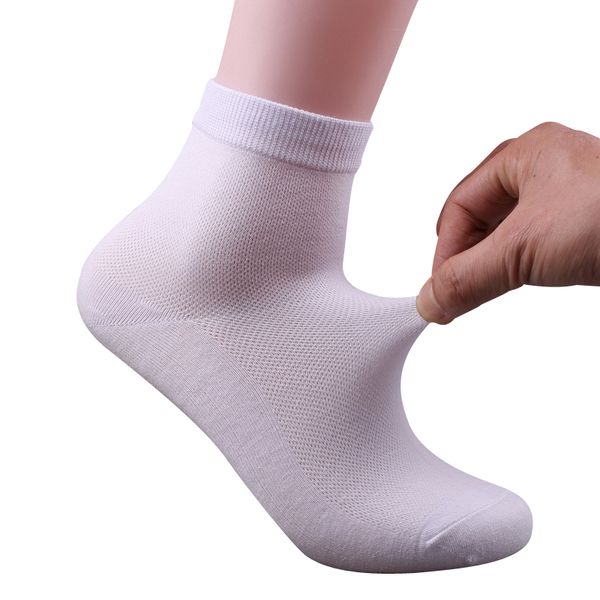 white thin cotton socks, Support custom & private label - Kaite socks