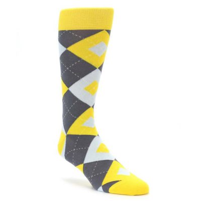 yellow mens socks, Support custom & private label - Kaite socks