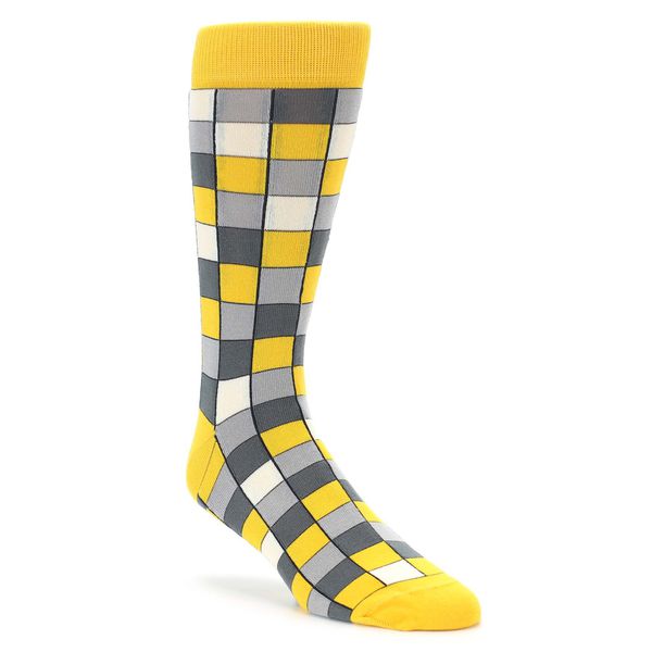 yellow mens socks, Support custom & private label - Kaite socks