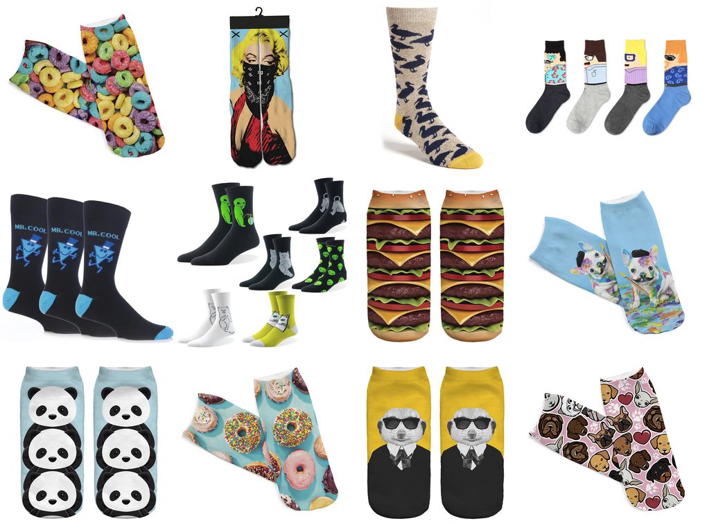 character socks for men