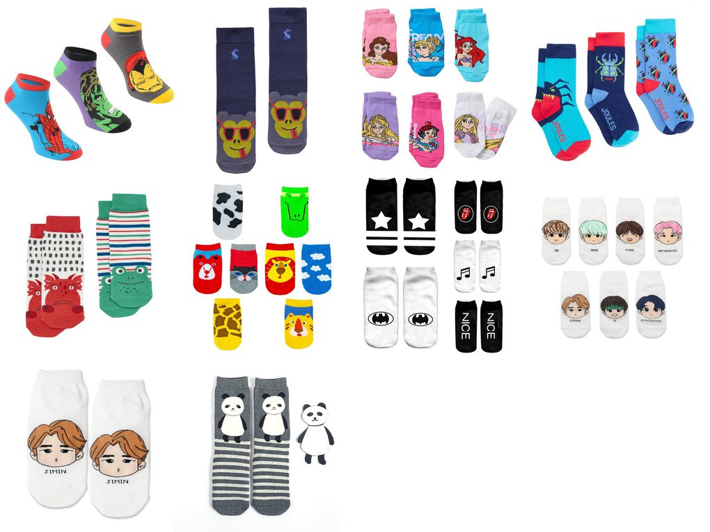 character socks