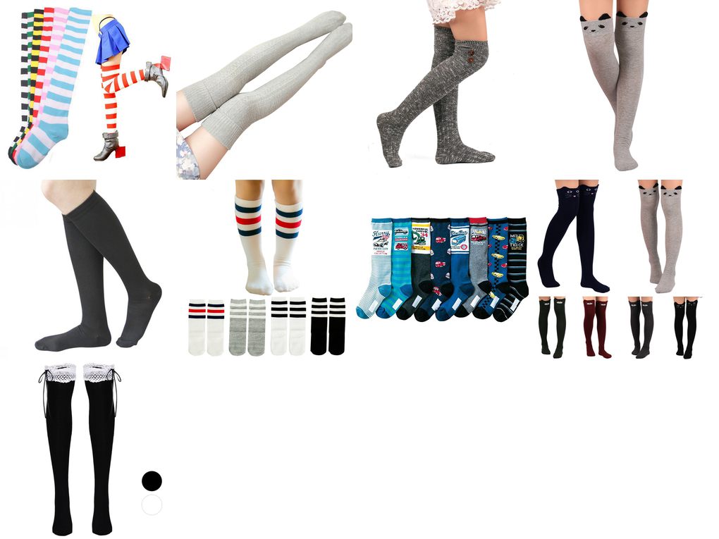 cheap knee high socks