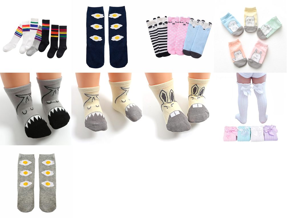 children cute tube cotton socks