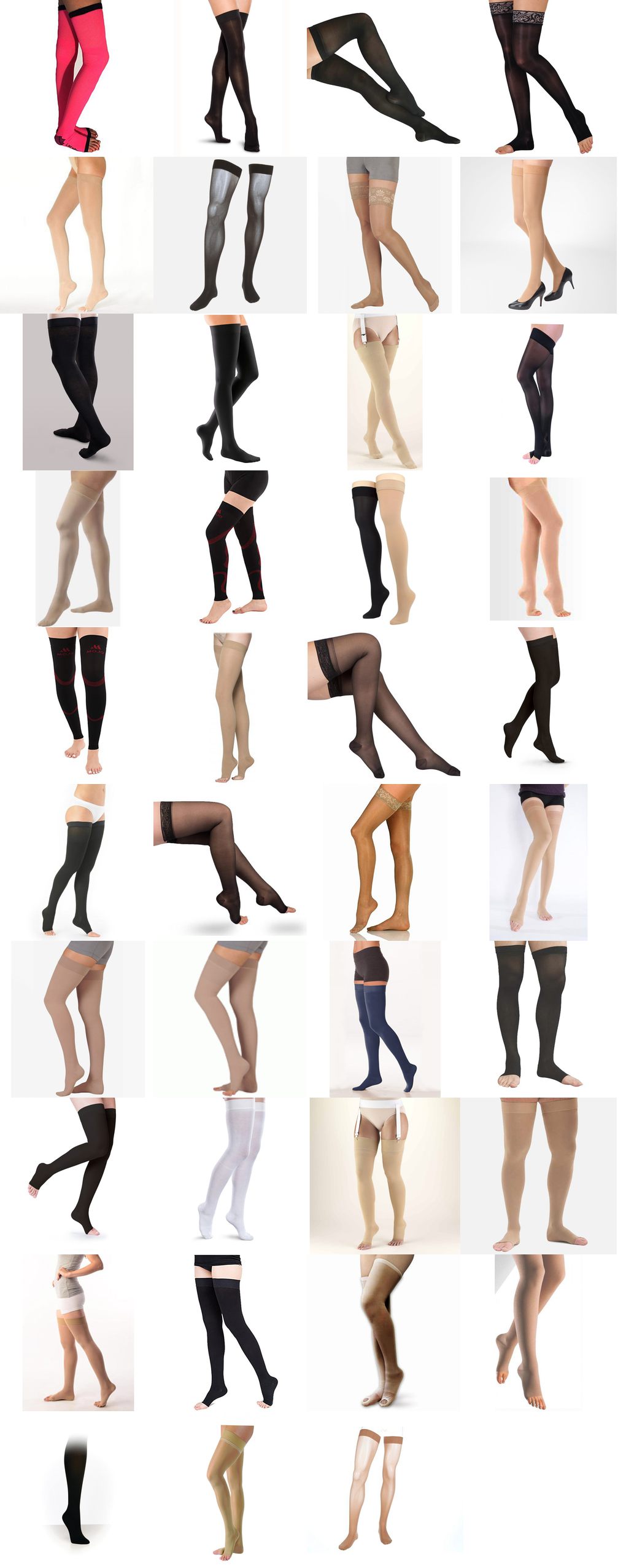 compression socks thigh high