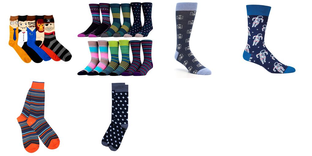 crazy dress socks for men