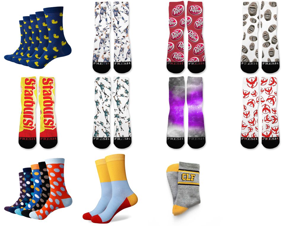 custom athletic socks