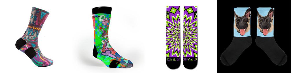 custom socks print