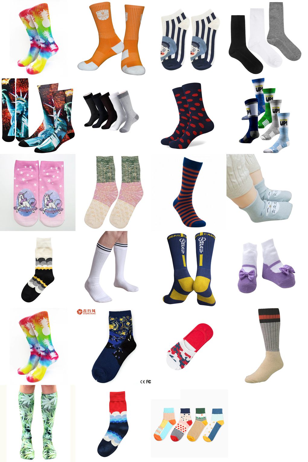 custom wholesale socks