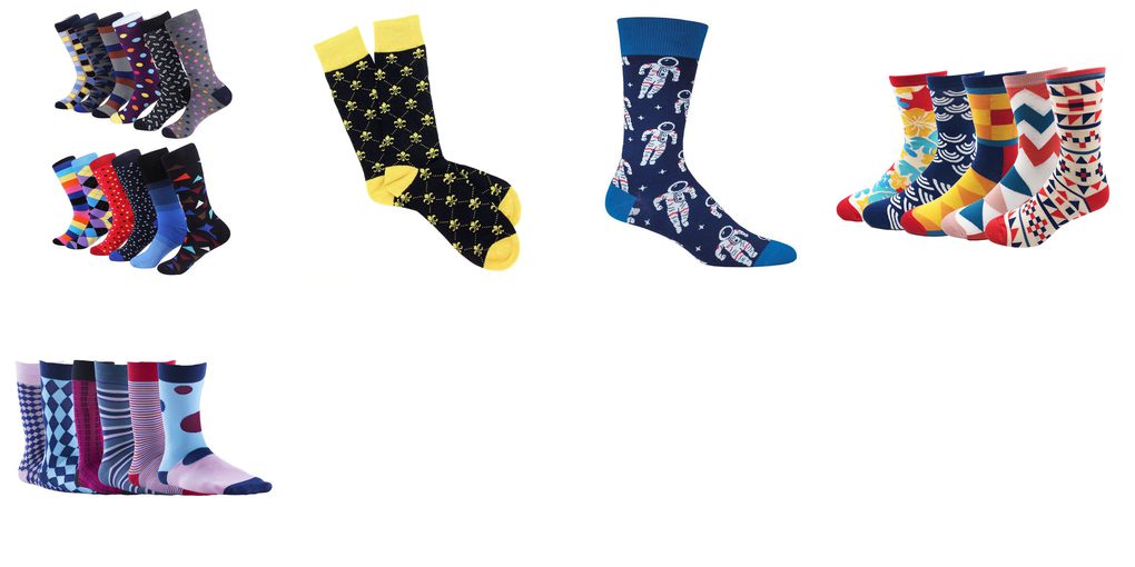 fun dress socks for men