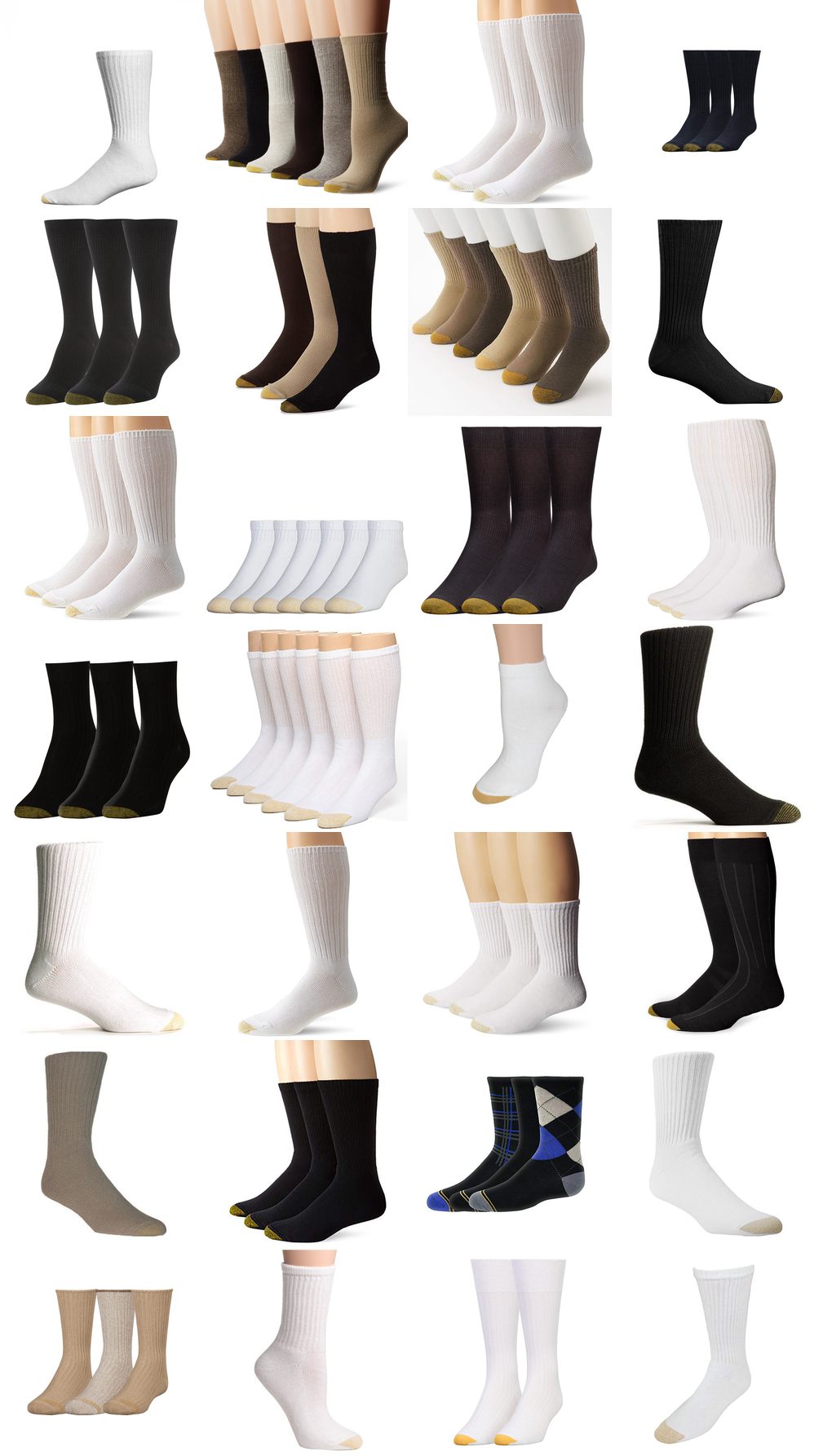 gold toe cotton socks