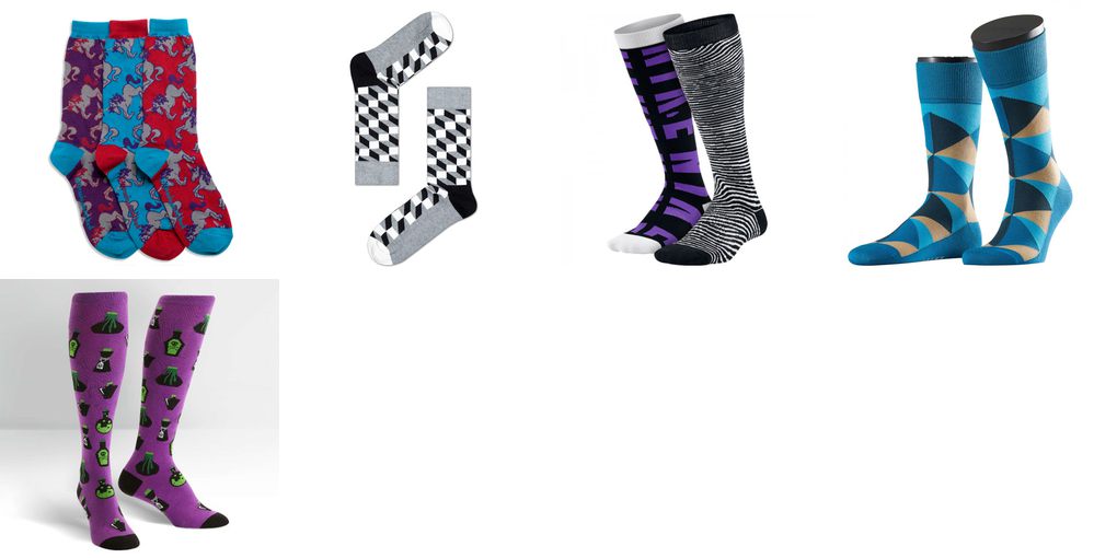 graphic socks for men