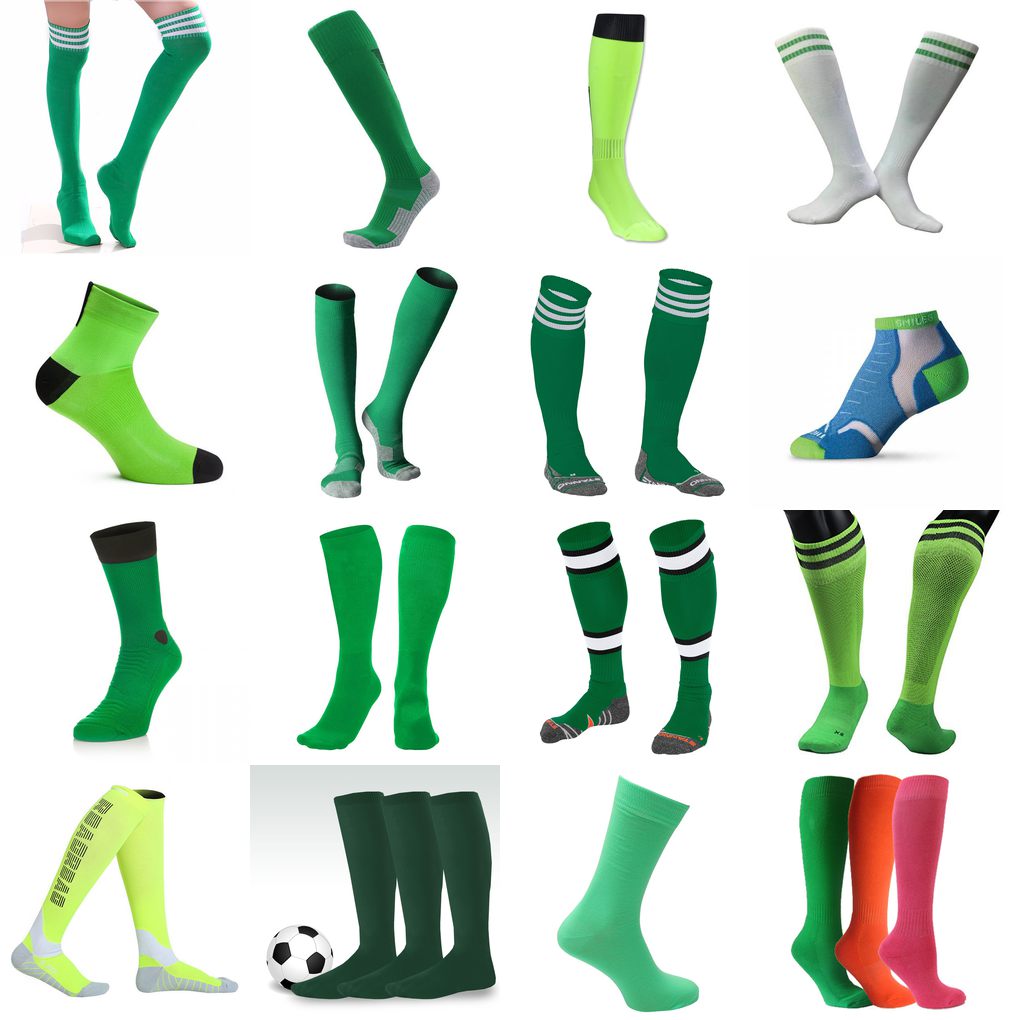 green sports socks