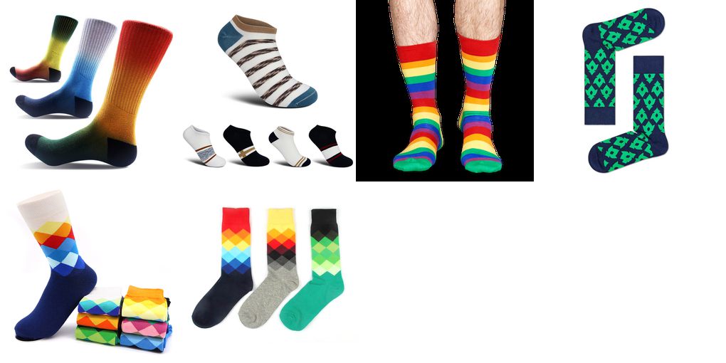 happy socks men colorful