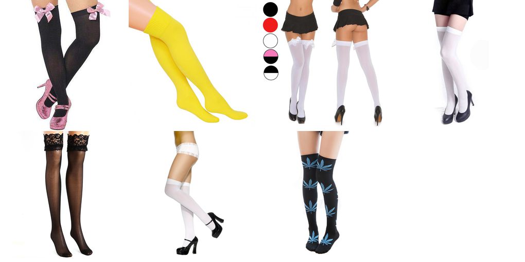 ladies over the knee socks