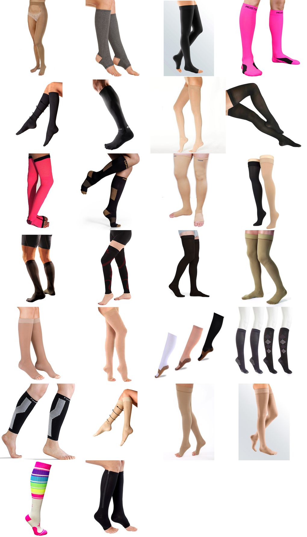 leg compression socks