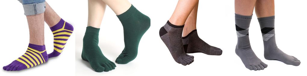 men toe socks