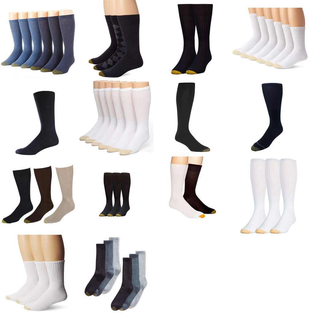 mens gold toe socks