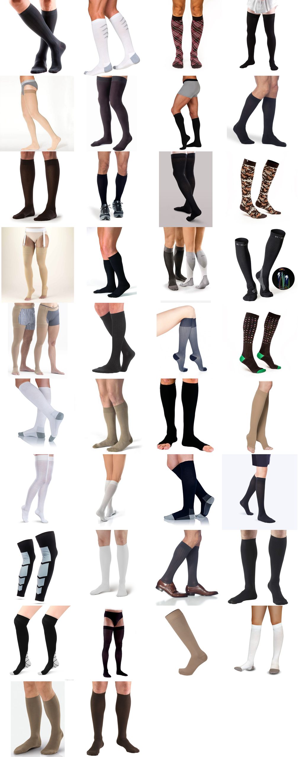 mens knee high compression socks