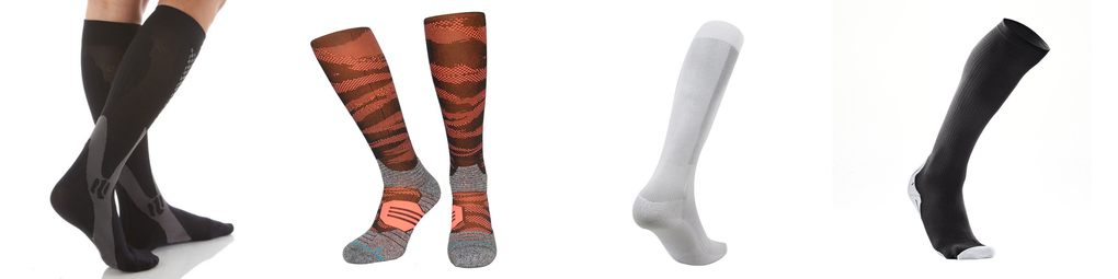 mens knee high running socks