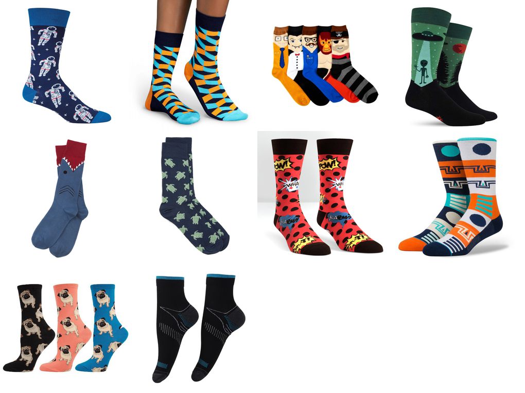mens unique socks