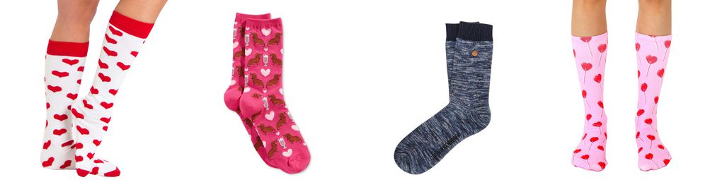 mens valentines day socks