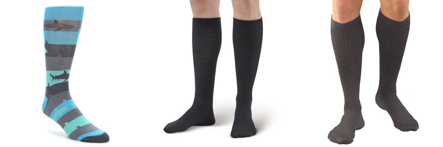 mens wool dress socks