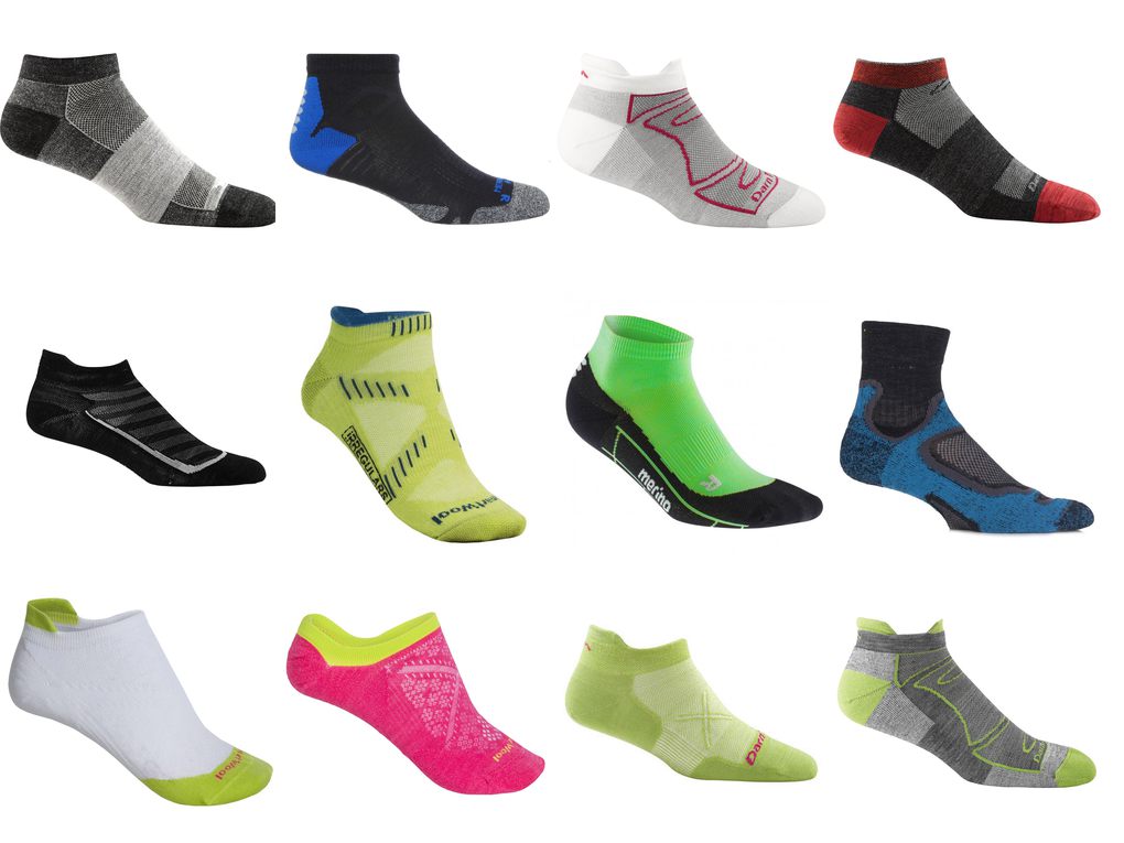 merino running socks