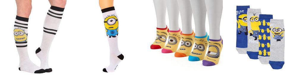 minion socks for kids