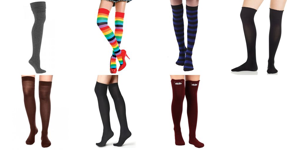 over knee high socks