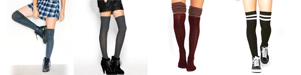 over the knee socks for boots