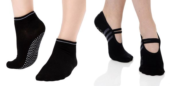 pilates grip socks