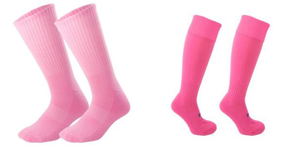 pink sports socks